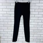 Theory  Becker High Waist Zip Leggings in Black Size 4 Photo 2