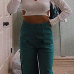 Princess Polly White Cropped Long Sleeve Photo 0
