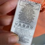 Adidas  X Fiarucci Orange Quarter Zip Windbreaker Jacket Women’s L Hoodie Fall Photo 5