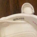 Crocs White and Pink Mules Photo 6