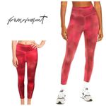 Free People New.  raspberry leggings. Small. Retails $109 Photo 1