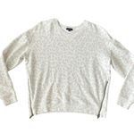 Rails  Women’s Marlo Zip Side Cream Grey Sweatshirt | Medium Photo 1