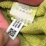 Aerie Lime Green Down To Earth Oversized Crewneck Fleece Sweatshirt size Large Photo 10