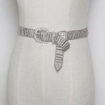 Crystal Rhinestone Silver Belt Photo 2