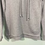 Michael Kors  Women's Grey Lightweight Rhinestone "MK" Hoodie Size XS Photo 9