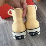 Converse  High-Top Sneakers in Yellow Size 9W Photo 3