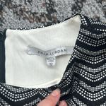 Julia Jordan  Lace Fringe Hem Dress Black White 12 Photo 6