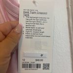 Lululemon  Hold Tight Cropped Tank Top Flush Pink - Size 12 Photo 3