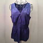 Banana Republic NWOT Purple and Black Patterned Dress Photo 1