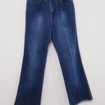 L.A. Blues Vintage 90's Frayed Relaxed Bootcut Jeans Photo 0