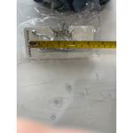 Urban Revivo Silver Tone Abstract Hair‎ Claw Clip Modernist New Photo 3