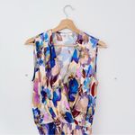 NEW Favorite Daughter The Sleeveless Nita Dress Winter Bloom SMALL Blue Photo 5