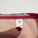 Shade & Shore  Tab Side Hipster Bikini Bottom Bright Pink Floral NWOT XL Photo 5