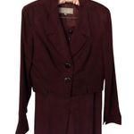 Vintage Platinum Dorothy Schoelen Skirt Set Jacket Top Skirt 2 pcs Sz S/M Bundle Purple Photo 1