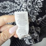 CAbi Polka Dot Jacket Black White Stretch 3/4 Sleeve Jacket Blazer Size 8 Photo 5