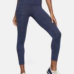 Outdoor Voices  Tech Sweat 7/8 Crop Baltic Blue Space Dye Athletic Leggings XS Photo 0