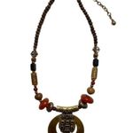 Chico's Chico’s Boho Beaded Choker Statement Necklace Photo 10