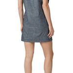 Coach 💕💕 Chambray Short Prairie Dress  ~ Blue 12 EUC 100% Cotton Prairie Chic Photo 5