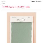 David's Bridal David’s Bridal Bridesmaid one shoulder dress in sage green Photo 3