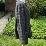 COS Black Textured Knit Longline Cardigan Photo 4