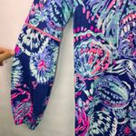 Lilly Pulitzer  Joy Tunic Dress, Multicolor Seashell Coastal Print, Cotton Modal Photo 7