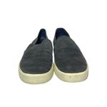 Vince  Women's Sz 6 Gray Pebbled Leather Slip On Loafers Shoes Photo 2