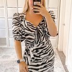 The Attico NWT  PAT ZEBRA PRINT MINI DRESS Photo 2
