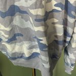 PINK - Victoria's Secret Victoria’s Secret Pink Blue Camo Hoodie, size Medium, NWT Photo 5