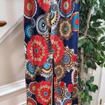 Win Win Women's Multicolor Polyester Mid Rise Slit Accents Trouser Size X Photo 4