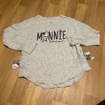 Disney  Parks Side Bow Minnie Mouse Sweatshirt | M Photo 0