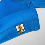 Chervo Womens Short Sleeve Stretch Collared Golf Polo Shirt Blue Size Small NWT Photo 3