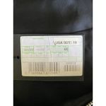 VTG Gianfranco Ferre Black Leather Jacket Italian Metal Buttons Collector Sz 10 Photo 2