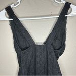 ZARA  black sheer floral lace striped bodysuit women's size small Photo 5