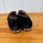 Seychelles  Coreylynncalter All Mine Black Velvet Bow Loafer Flat Silver Heel 6.5 Photo 2