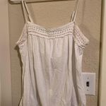Old Navy All White With Cute Detail Tank Top Photo 0