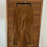 American Eagle Women’s Gold Mom Jean Super Stretch Ribbed Sz 2 Photo 5