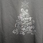 Holiday Time NWT Women’s Black Merry Christmas Holiday Tree Sweatshirt Size Large (12/14) Photo 7