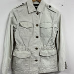 Banana Republic Womans Excellent Condition Bananna Republic Utility Jacket Canvas XS Beige Photo 0