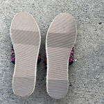 American Eagle  Embroidered Mule Platform Espadrille Shoes size 8 Photo 4