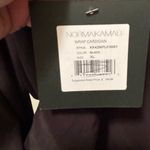 Norma Kamali Jersey Wrap Cardigan Black Size XL/42 Luxury Designer Runway Diva Photo 6