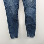 Liverpool Abby Medium Adams Wash Mid Rise Distressed Skinny Jeans Sz 4 Photo 4
