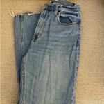 Abercrombie & Fitch Abercrombie Curve Love Ankle Straight Ultra High-Rise Photo 1