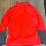 The North Face  Women's pink and Gray quarter zip Sweatshirt sweater Photo 1