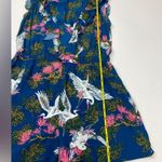 EXPRESS Bird Print Romper NWT Size XS Multicolor Photo 5