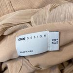 ASOS 🛍️ DESIGN Bridesmaid Blush Ruched Bodice Drape Maxi Dress Wrap Waist 6 Photo 12