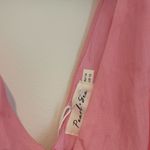 Pearl + Sea Pink Summer Mini Dress Shells Starfish Beach Vacation Photo 4