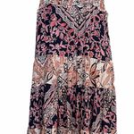 Abel the label NWOT  X Anthropologie Tired Smocked Maxi Dress Patch Work Photo 4