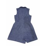 Tuckernuck  Pomander Place Navy Tweed Campbell Romper Photo 8