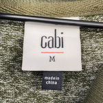 CAbi Solace Mini Knit Super Soft Dress Long Sleeve Cowl Neck Heather Green M Photo 5