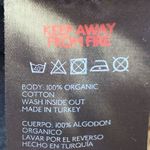 Urban Outfitters  Baby Tee Shirt Cropped Black Short Sleeve Organic Cotton Retro Photo 6